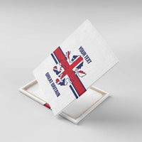 Custom Great Britain Hockey Canvas Wall Art 2025 Go Champions
