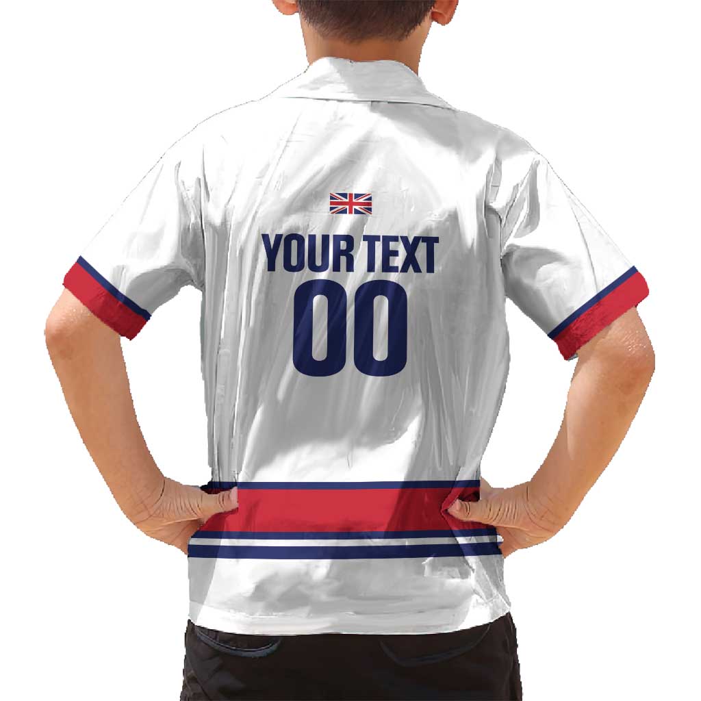 Custom Great Britain Hockey Family Matching Long Sleeve Bodycon Dress and Hawaiian Shirt 2025 Go Champions