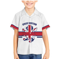 Custom Great Britain Hockey Family Matching Mermaid Dress and Hawaiian Shirt 2025 Go Champions