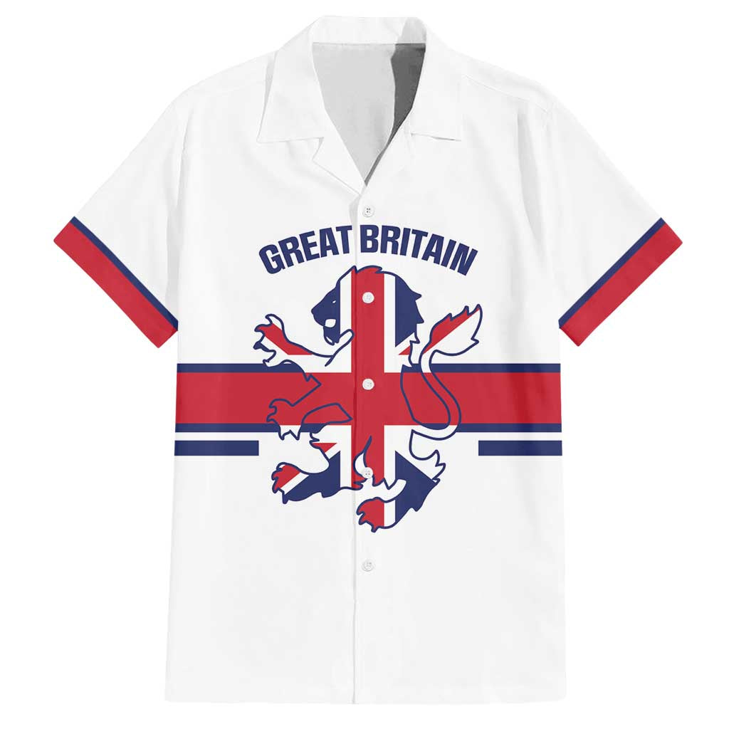 Custom Great Britain Hockey Family Matching Summer Maxi Dress and Hawaiian Shirt 2025 Go Champions