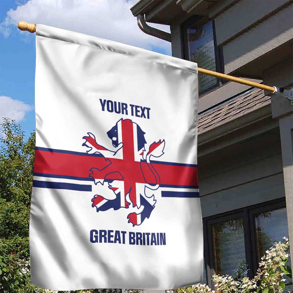 Custom Great Britain Hockey Garden Flag 2025 Go Champions