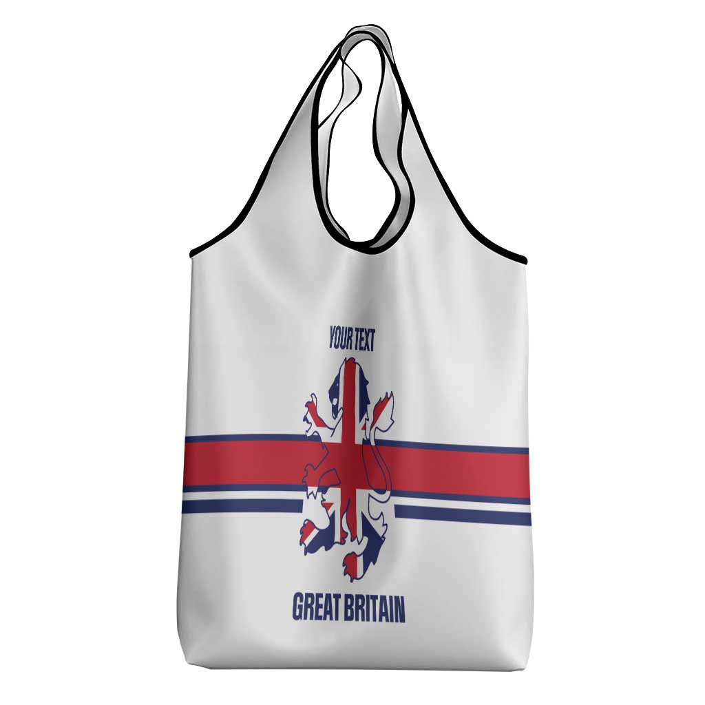Custom Great Britain Hockey Grocery Bag 2025 Go Champions