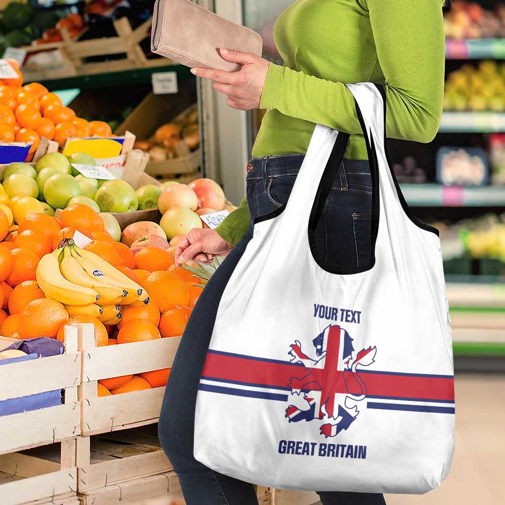 Custom Great Britain Hockey Grocery Bag 2025 Go Champions
