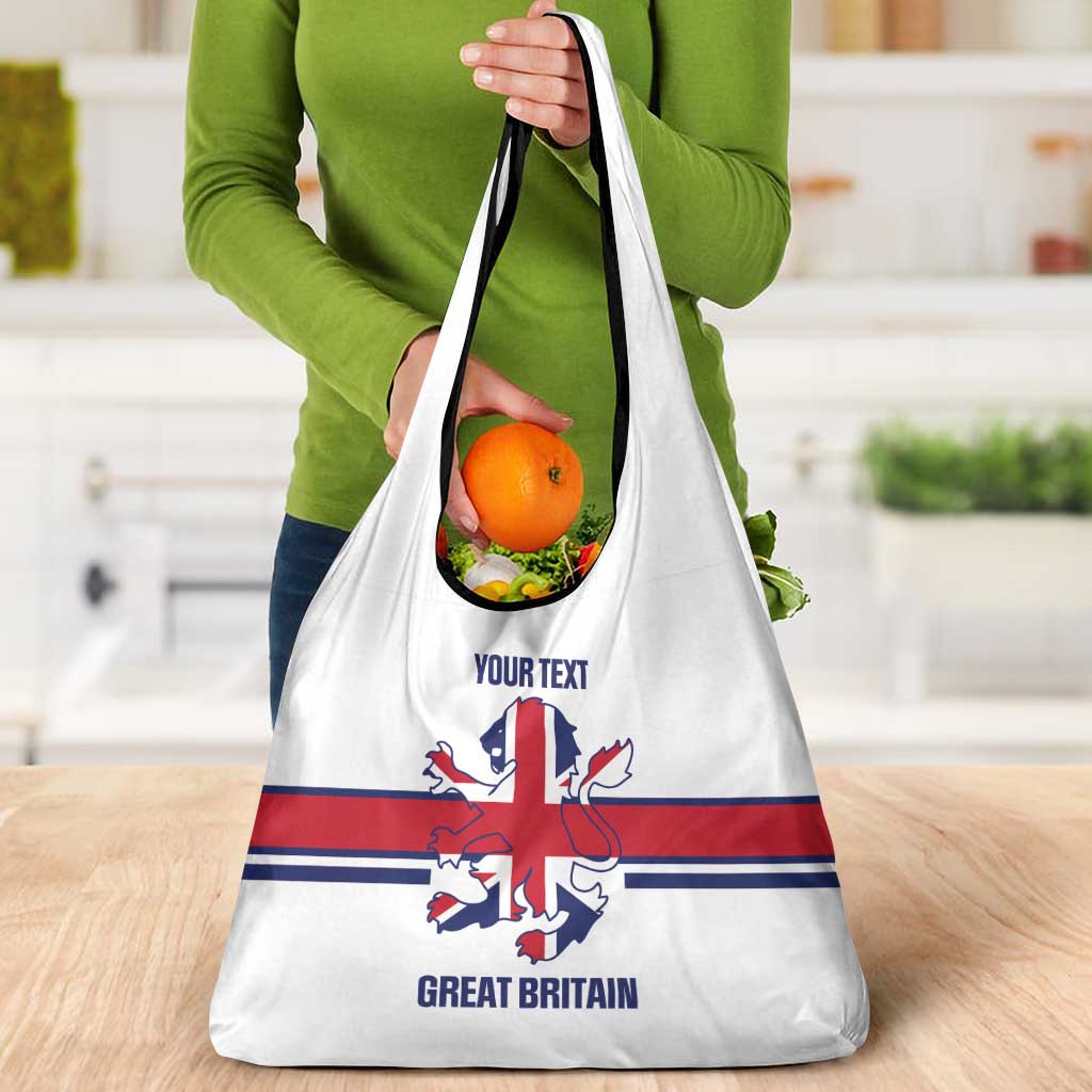 Custom Great Britain Hockey Grocery Bag 2025 Go Champions