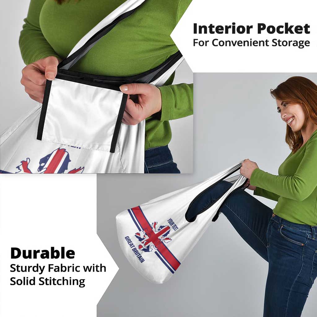Custom Great Britain Hockey Grocery Bag 2025 Go Champions