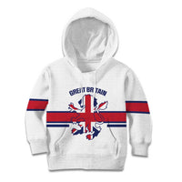 Custom Great Britain Hockey Kid Hoodie 2025 Go Champions