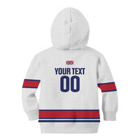 Custom Great Britain Hockey Kid Hoodie 2025 Go Champions