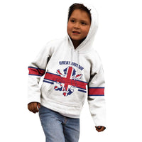 Custom Great Britain Hockey Kid Hoodie 2025 Go Champions