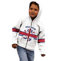 Custom Great Britain Hockey Kid Hoodie 2025 Go Champions