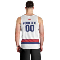Custom Great Britain Hockey Men Tank Top 2025 Go Champions