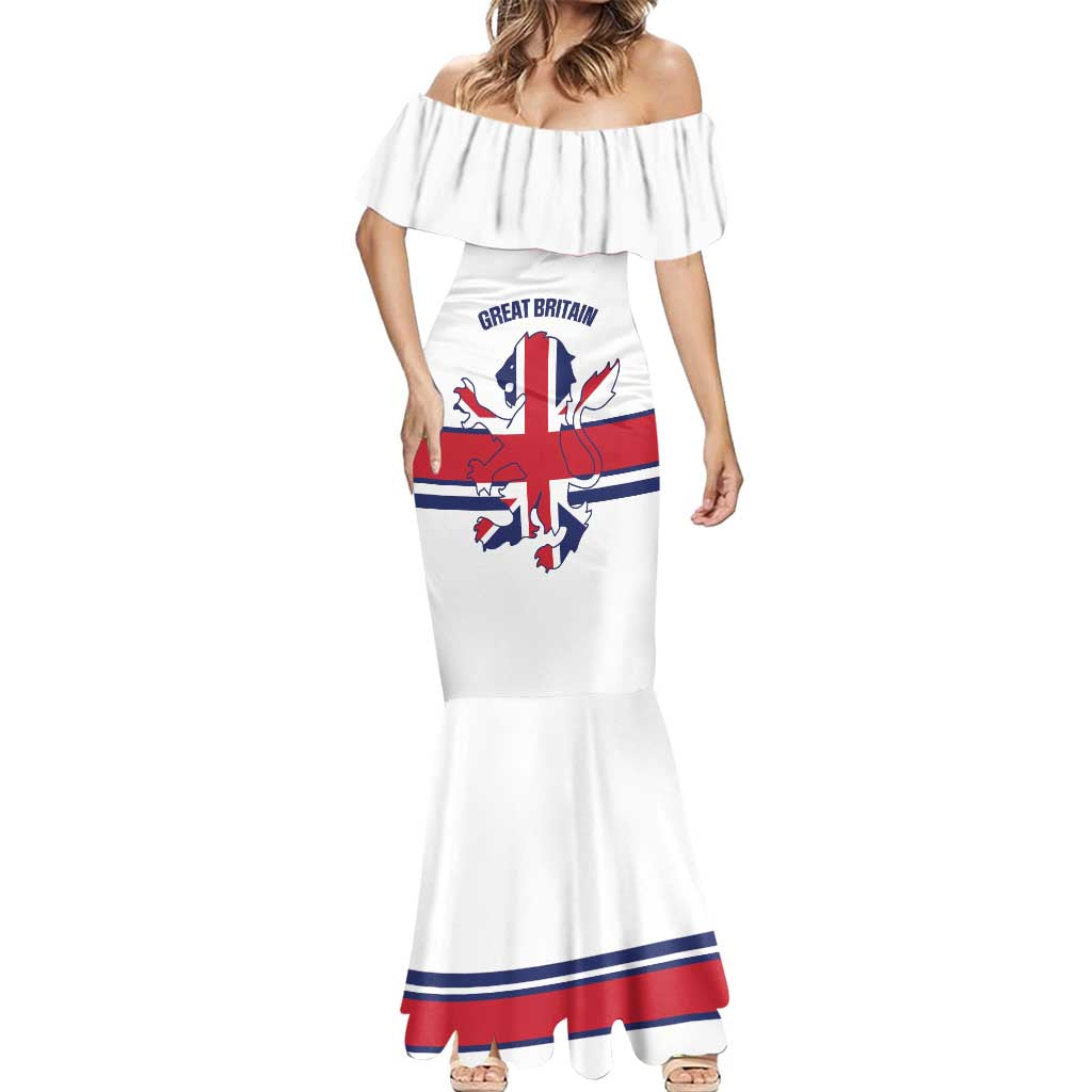 Custom Great Britain Hockey Mermaid Dress 2025 Go Champions