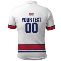 Custom Great Britain Hockey Polo Shirt 2025 Go Champions