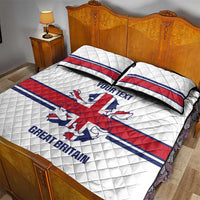 Custom Great Britain Hockey Quilt Bed Set 2025 Go Champions