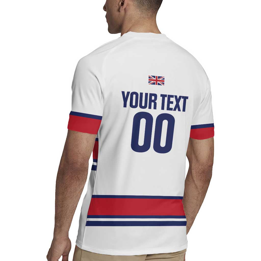 Custom Great Britain Hockey Rugby Jersey 2025 Go Champions