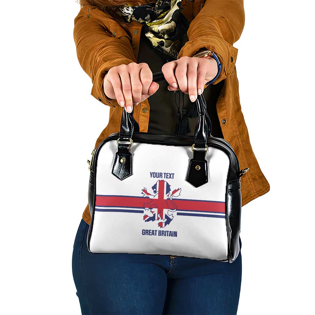 Custom Great Britain Hockey Shoulder Handbag 2025 Go Champions