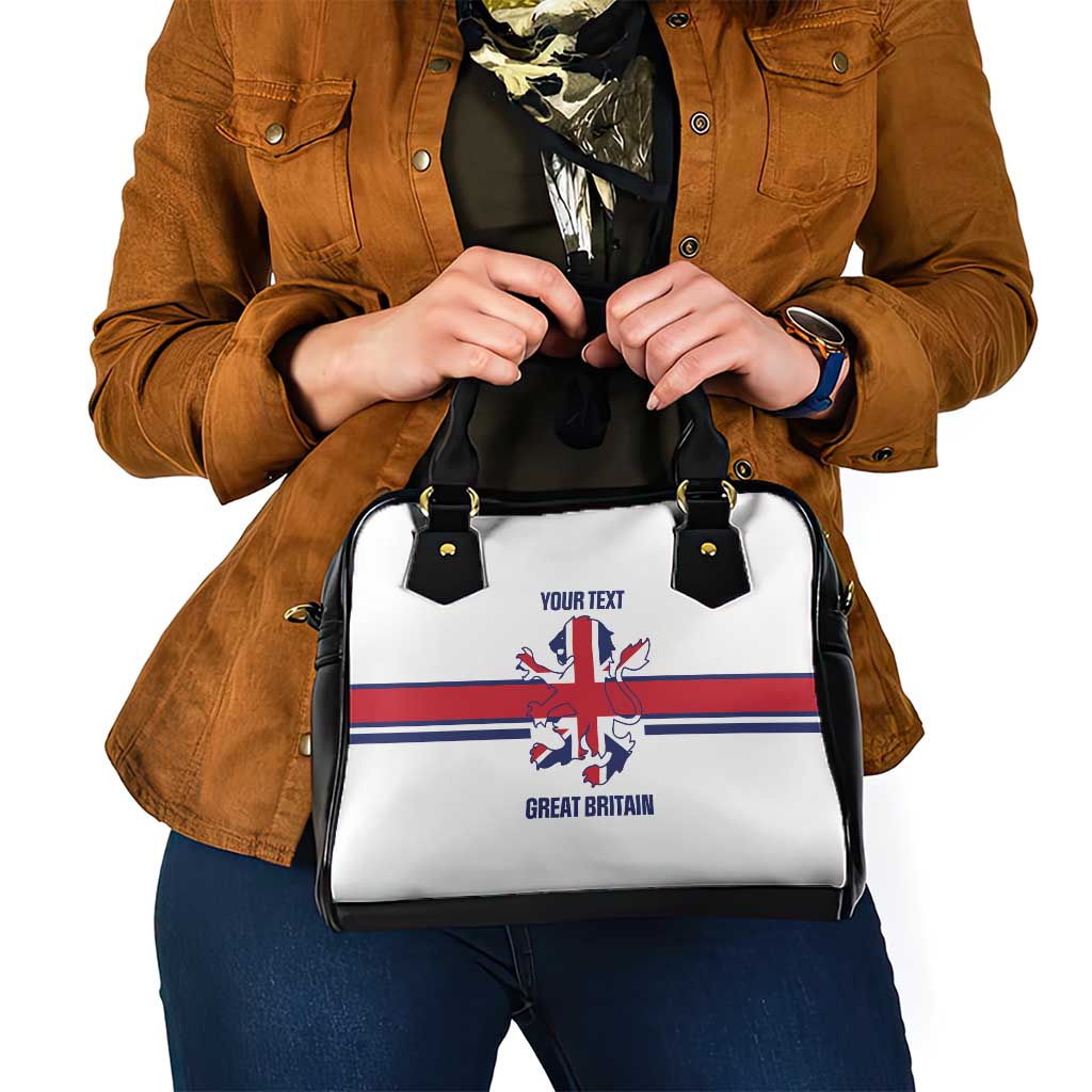 Custom Great Britain Hockey Shoulder Handbag 2025 Go Champions