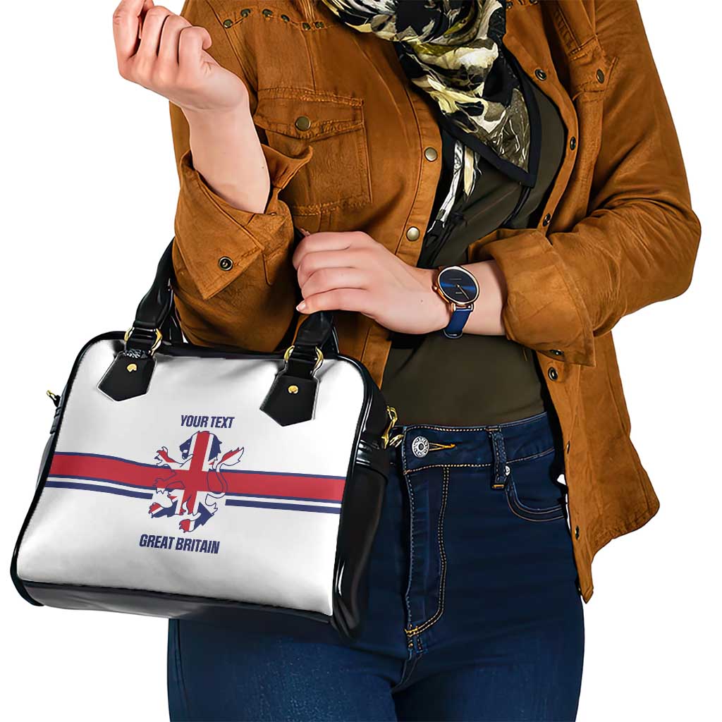 Custom Great Britain Hockey Shoulder Handbag 2025 Go Champions