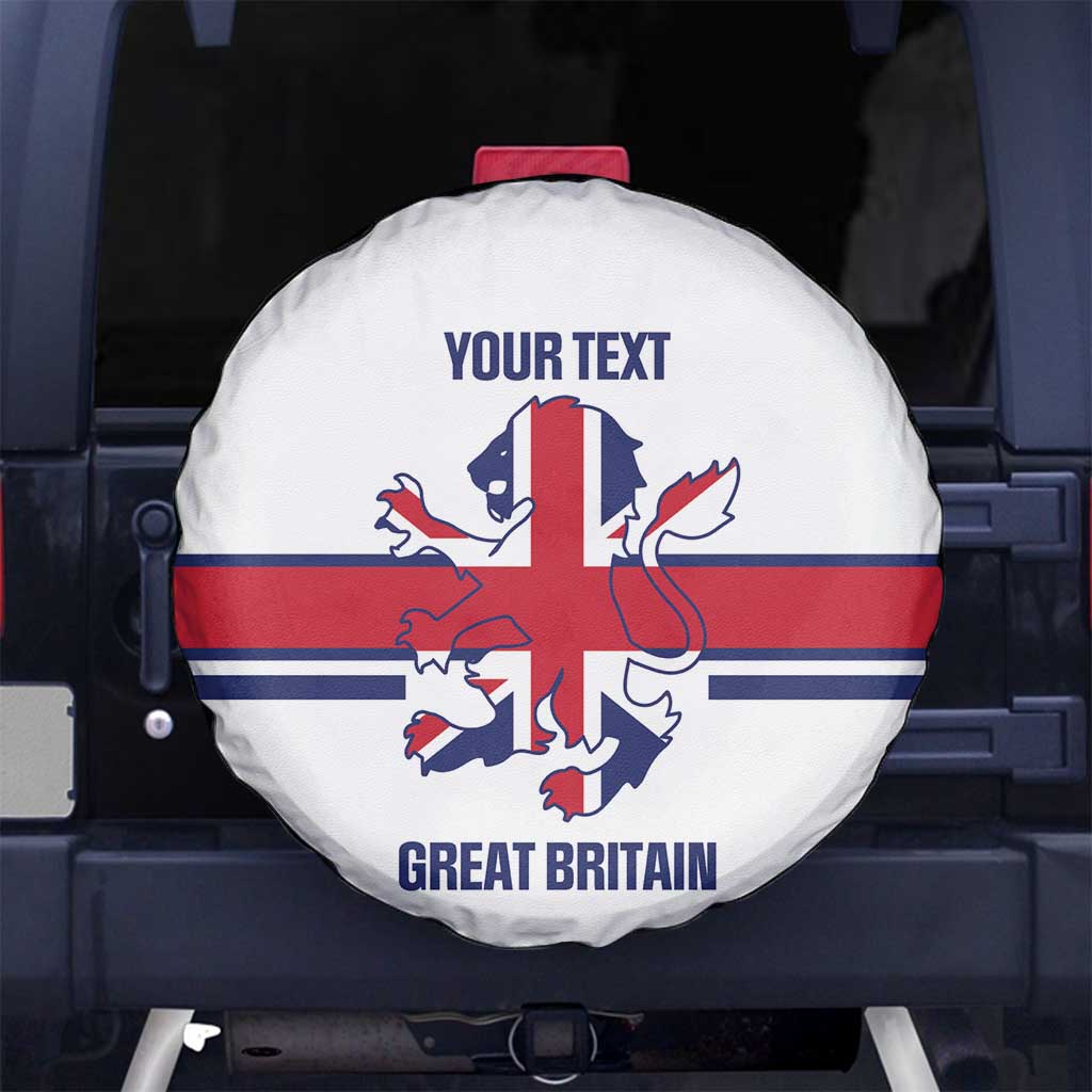 Custom Great Britain Hockey Spare Tire Cover 2025 Go Champions
