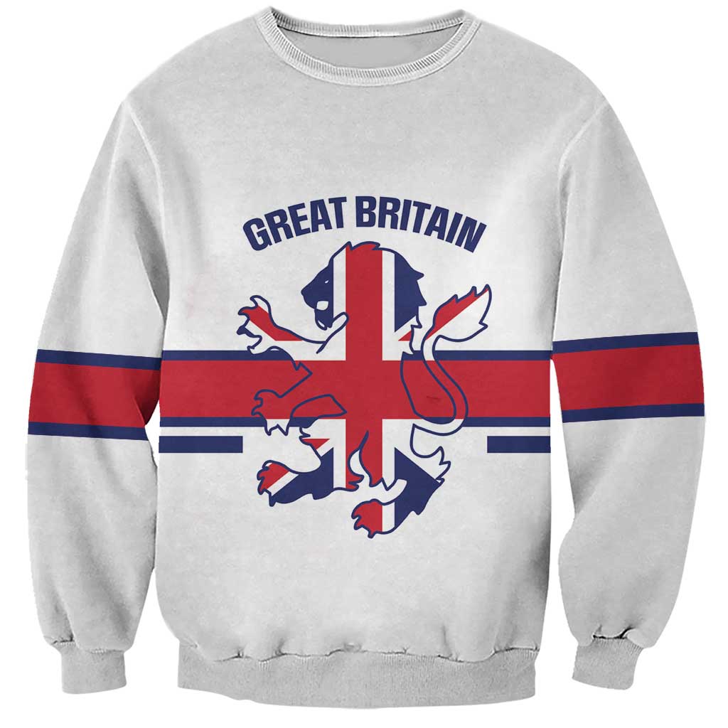Custom Great Britain Hockey Sweatshirt 2025 Go Champions