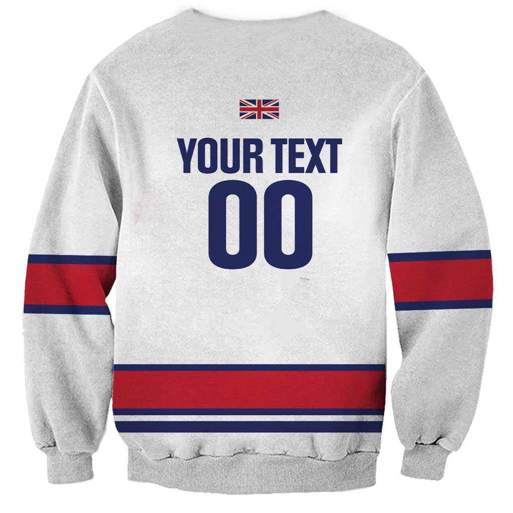 Custom Great Britain Hockey Sweatshirt 2025 Go Champions
