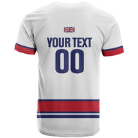 Custom Great Britain Hockey T Shirt 2025 Go Champions