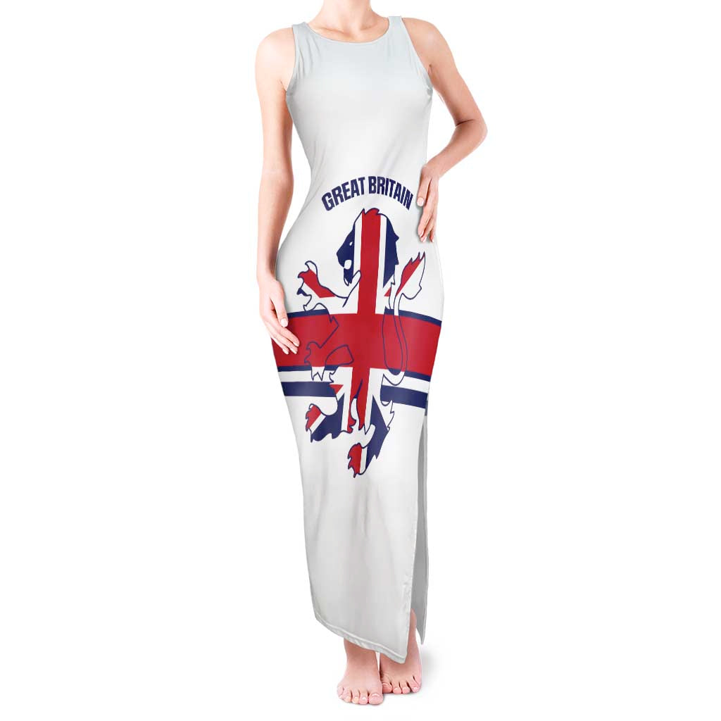 Custom Great Britain Hockey Tank Maxi Dress 2025 Go Champions