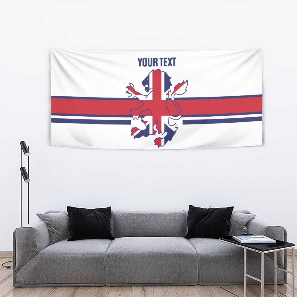 Custom Great Britain Hockey Tapestry 2025 Go Champions