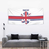 Custom Great Britain Hockey Tapestry 2025 Go Champions
