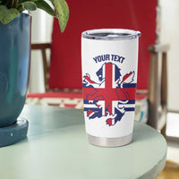 Custom Great Britain Hockey Tumbler Cup 2025 Go Champions