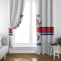 Custom Great Britain Hockey Window Curtain 2025 Go Champions