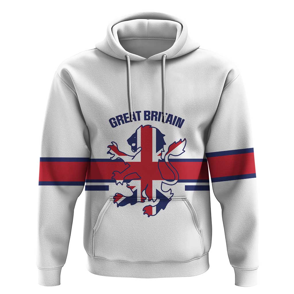 Custom Great Britain Hockey Zip Hoodie 2025 Go Champions