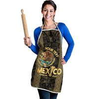 Custom Mexico Football Apron 2025 El Tri Champions Gold Color - Wonder Print Shop