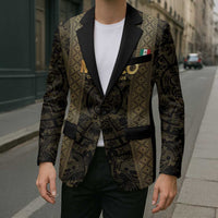 Custom Mexico Football Blazer 2025 El Tri Champions Gold Color - Wonder Print Shop