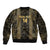 Custom Mexico Football Bomber Jacket 2025 El Tri Champions Gold Color - Wonder Print Shop