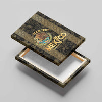 Custom Mexico Football Canvas Wall Art 2025 El Tri Champions Gold Color - Wonder Print Shop