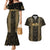 Custom Mexico Football Couples Matching Mermaid Dress and Hawaiian Shirt 2025 El Tri Champions Gold Color - Wonder Print Shop