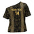 Custom Mexico Football Cross Shoulder Shirt 2025 El Tri Champions Gold Color - Wonder Print Shop