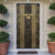 Custom Mexico Football Door Cover 2025 El Tri Champions Gold Color - Wonder Print Shop