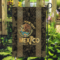 Custom Mexico Football Garden Flag 2025 El Tri Champions Gold Color - Wonder Print Shop