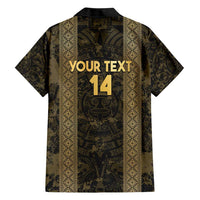 Custom Mexico Football Hawaiian Shirt 2025 El Tri Champions Gold Color - Wonder Print Shop