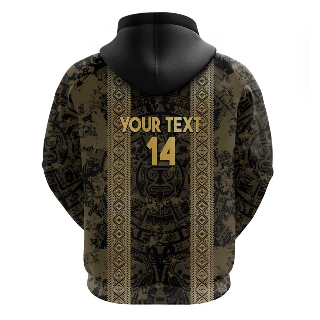 Custom Mexico Football Hoodie 2025 El Tri Champions Gold Color - Wonder Print Shop
