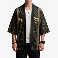 Custom Mexico Football Kimono 2025 El Tri Champions Gold Color - Wonder Print Shop