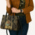 Custom Mexico Football Leather Bag 2025 El Tri Champions Gold Color - Wonder Print Shop