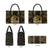 Custom Mexico Football Leather Bag 2025 El Tri Champions Gold Color - Wonder Print Shop