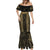 Custom Mexico Football Mermaid Dress 2025 El Tri Champions Gold Color - Wonder Print Shop