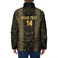Custom Mexico Football Padded Jacket 2025 El Tri Champions Gold Color - Wonder Print Shop