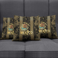 Custom Mexico Football Pillow Cover 2025 El Tri Champions Gold Color - Wonder Print Shop