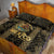 Custom Mexico Football Quilt Bed Set 2025 El Tri Champions Gold Color - Wonder Print Shop