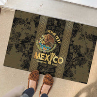 Custom Mexico Football Rubber Doormat 2025 El Tri Champions Gold Color - Wonder Print Shop