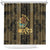 Custom Mexico Football Shower Curtain 2025 El Tri Champions Gold Color - Wonder Print Shop